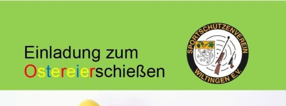 Ostereierschießen im Schützenhaus