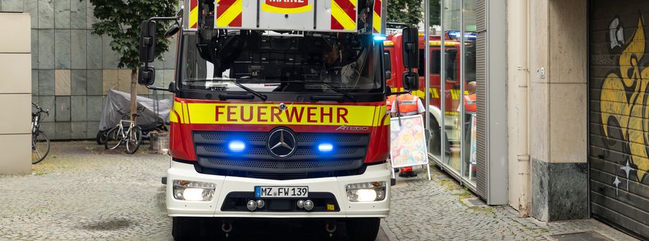 Mainzer Altstadt: Feuer bricht in Wohnung aus