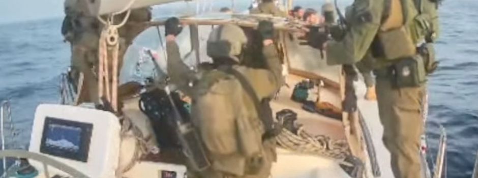 Kein Durchkommen: Israel stoppt Gaza-Hilfsflotte