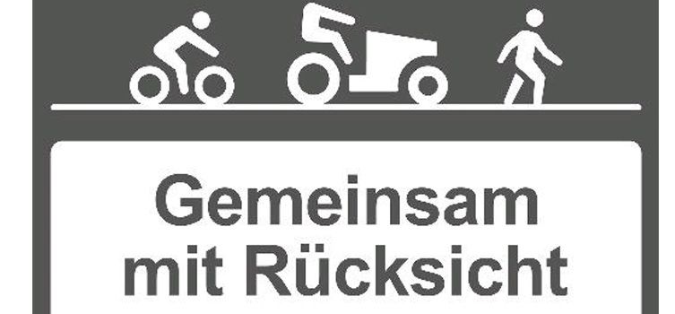 Gegenseitige Rücksichtnahme auf den landwirtschaftlichen Wegen