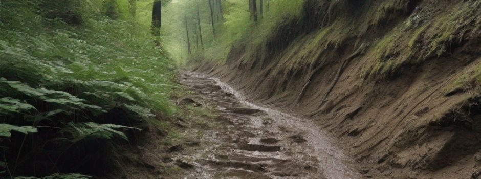 Erhöhte Gefahren im Wald – Sperrung von Wanderwegen