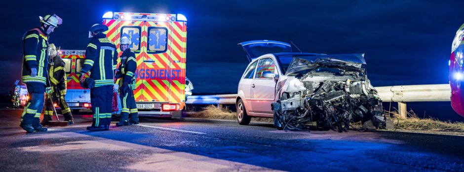 Unfall auf der B9 bei Mainz-Laubenheim