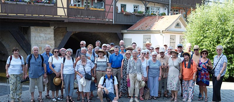 Sommerkulturreise: Geschichtsverein Nierstein erkundet Erfurt und Weimar