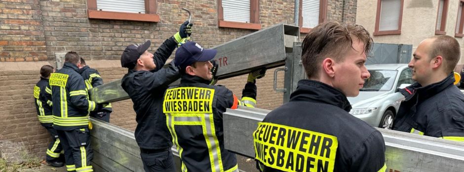 Wiesbaden rüstet sich für Hochwasser