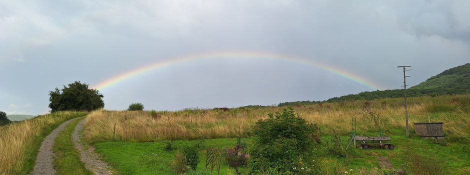 Regenbogen über Weißenborn