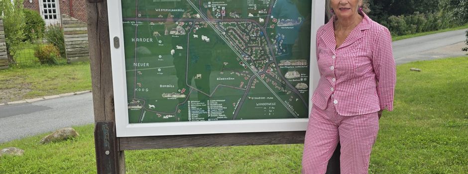 Die neue Gemeindekarte am Bahnhof