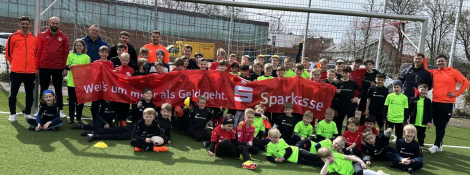 11. Sparkassen-Sportcamp mit dem Herzebrocker SV und der Fußballschule Erlebniswelt Fußball e.V.