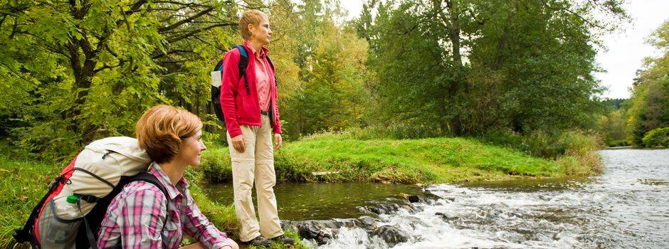 Schattige Wanderung zum „Deutschen Eck“