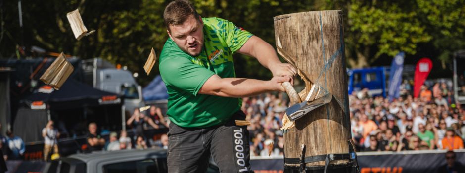 Top-Athleten lassen in Schneverdingen die Spähne fliegen – und zwar mit Sti(h)l