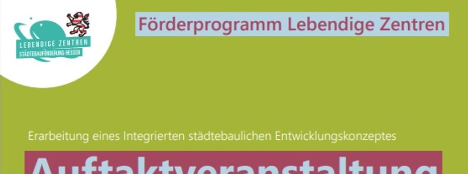Auftakt zur Ortskernentwicklung am 29.09.2026: Bürgerinnen und Bürger gestalten „Caldens Mitte“ mit!
