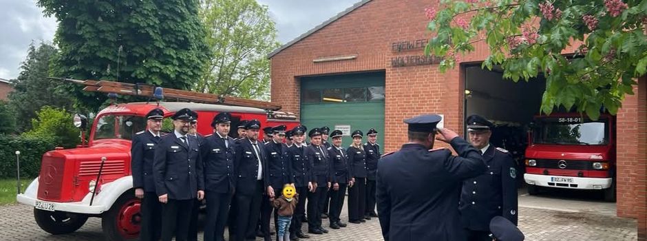 Ausmarsch der Freiwilligen Feuerwehr Woltersdorf 