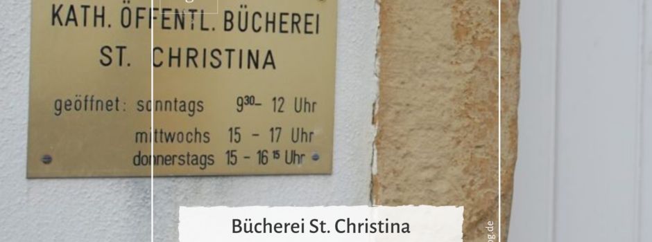 Bücherrückgabe KöB St. Christina