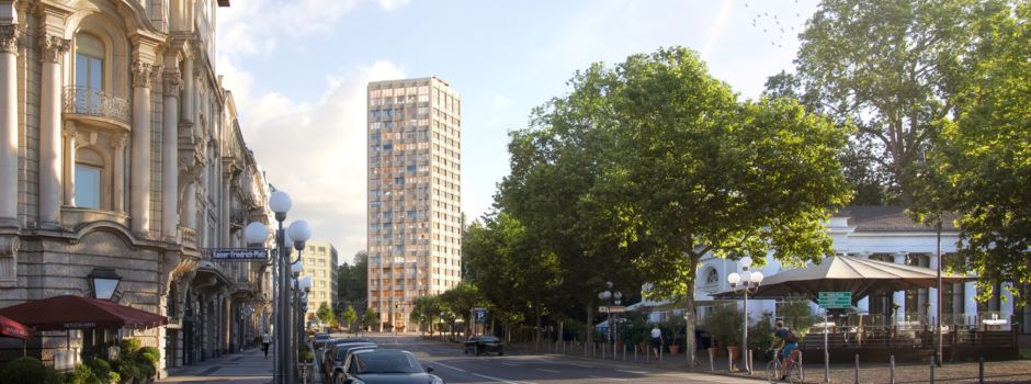 60 Meter hohes Hochhaus am Kureck: Das ist der aktuelle Stand der Bauarbeiten