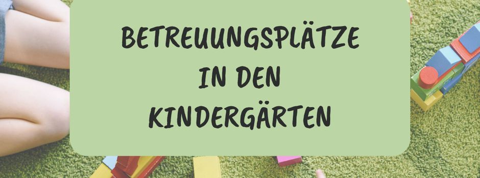 Betreuungsplätze in den Kindertagesstätten in Wohratal 