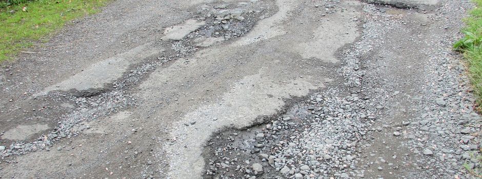 Wiesentalweg wird kurzfristig ausgebessert