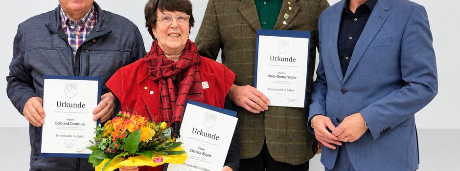 Ehrungen für langjährige Mitglieder des Garstedter Gemeinderates