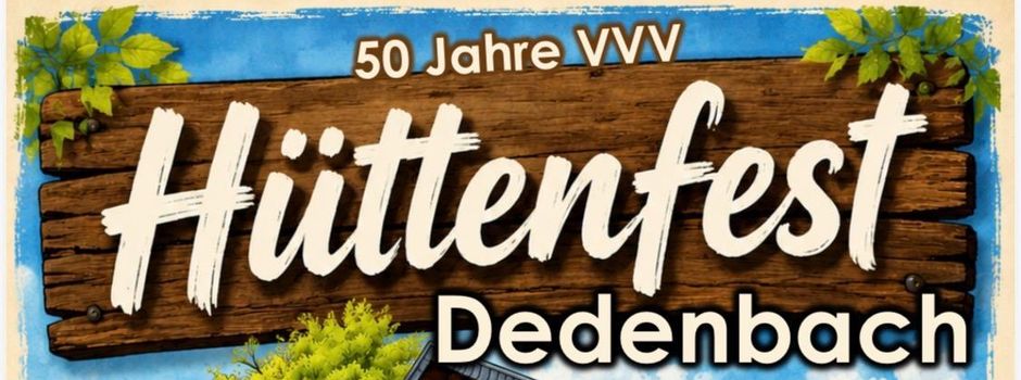 Jubiläums-Hüttenfest 50 Jahre VVV