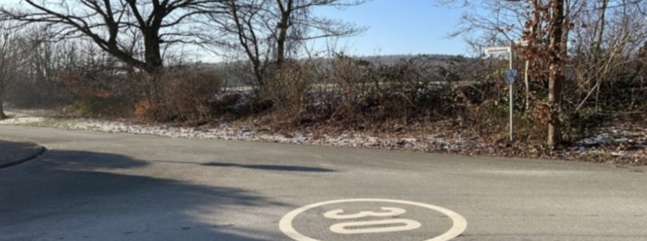 Zu schnelles Fahren im Jakobusweg in Diekholzen