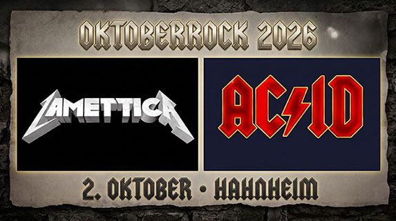 Harte Riffs in Hahnheim: Tribute-Bands rocken den „Oktoberrock 2026“