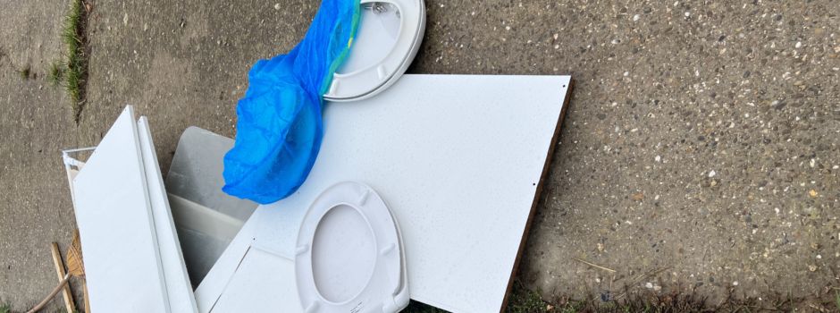 Vermüllung am Wasserhaus