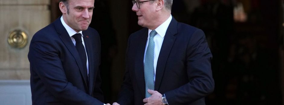 Macron und Starmer für einmonatige Waffenruhe in Ukraine