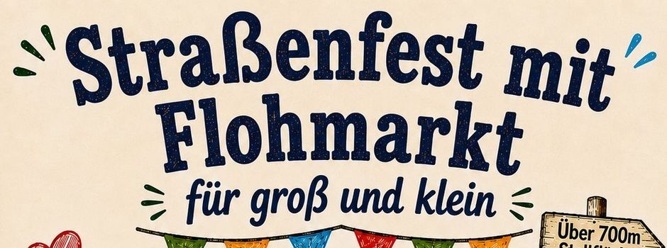Straßenfest mit Flohmarkt