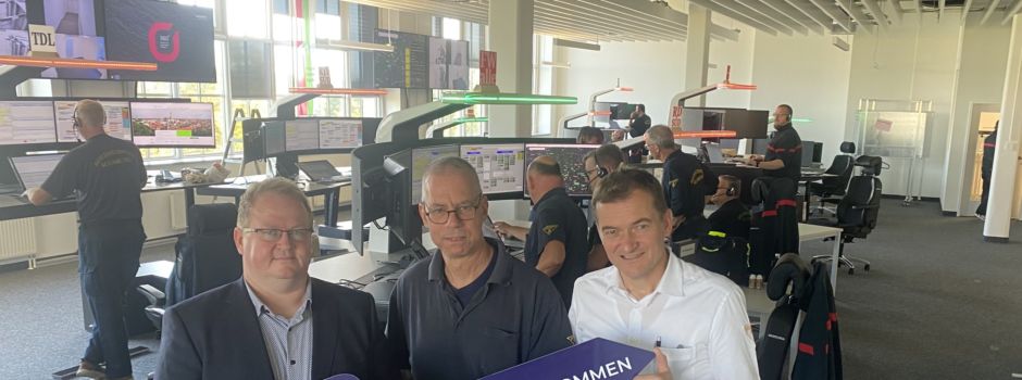 Neues Zentrum für Notfälle: Die Integrierte Leitstelle Augsburg zieht in den Glaspalast