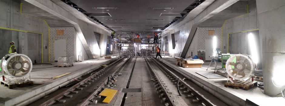 Trotz Lieferengpässe: Meilenstein am Augsburger Hauptbahnhof geschafft