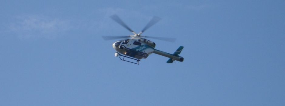 Maskierte greifen Mann (33) an – Polizei sucht mit Hubschrauber nach Tätern