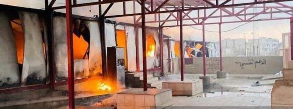 „Armut und Gesundheit“-Ambulanz im nordsyrischen Kobanê zerstört