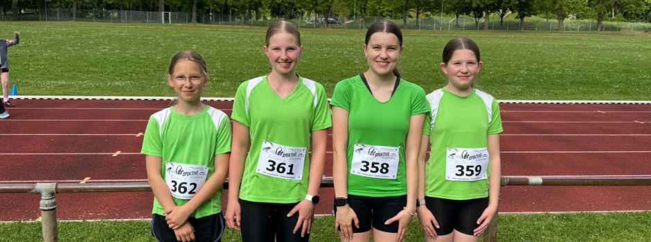 Schnelle Zeiten auf 800m in Rotenburg