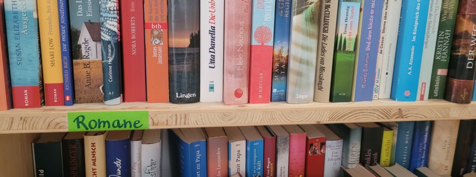 Öffentliches Bücherregal