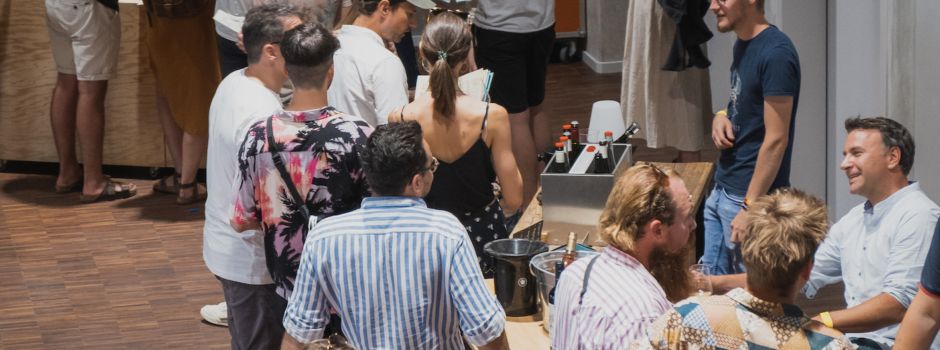 Erst Weinmesse, dann Weinparty!