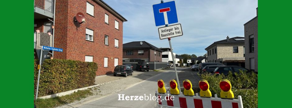 Standortänderung für die Müllabfuhr aufgrund von Baumaßnahmen: Wilhelm-Tophinke-Ring und Pfarrer-Brockmann-Weg
