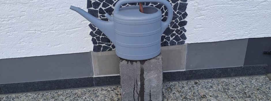 Das Wasser am Friedhof läuft wieder! 