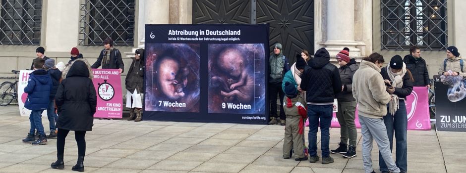Abtreibungsgegner in Augsburg: Pro Life? Von wegen!