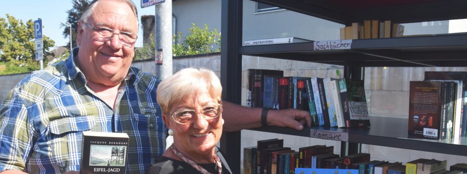 Rheidt: VVR spendiert neuen öffentlichen Bücherschrank