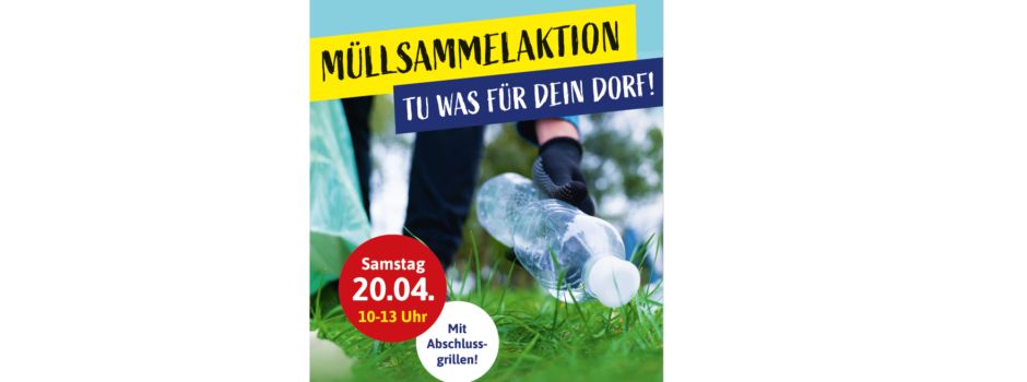 Müllsammelaktion in Embsen & Oerzen am 20.04. um 10:00 Uhr