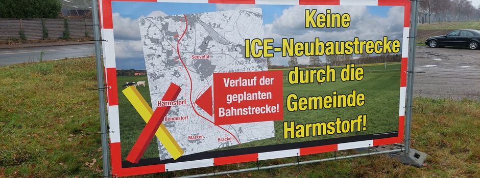 Bahntrasse Hamburg-Hannover