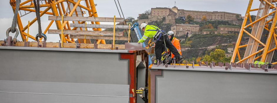 Pfaffendorfer Brücke: So geht es auf der Koblenzer Baustelle weiter