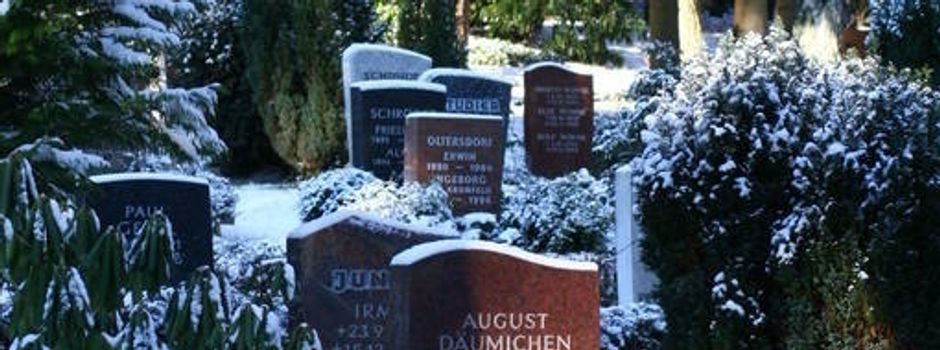 Waldfriedhof Geesthacht ist weiterhin gesperrt