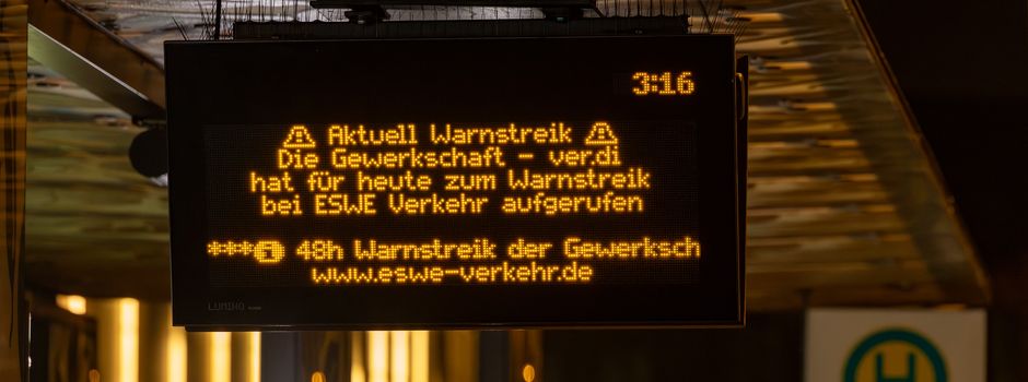 Diese Buslinien fahren trotz des Streiks in Wiesbaden