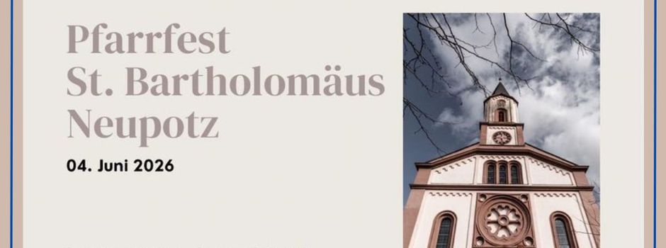 Pfarrfest an Fronleichnam in Neupotz 