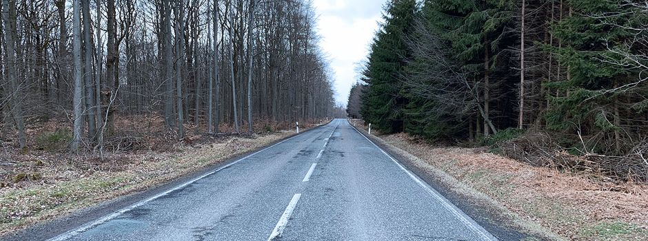 Fahrbahnvollsperrung ab Dienstag
