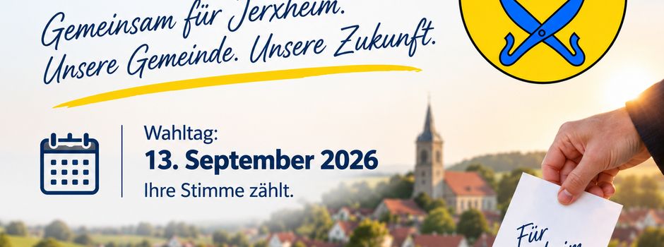 Gemeinsam für Jerxheim: Ihre Stimme zählt am 13. September