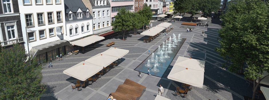 Neuwied bekommt Mega-Wasserspiel: Das plant die Stadt für den Luisenplatz