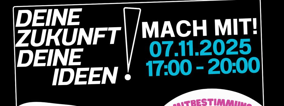Jugend gestaltet Zukunft: Deine Idee zählt!