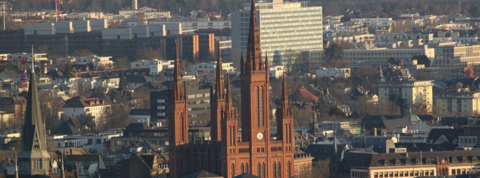 Wiesbadener Marktkirche öffnet ein letztes Mal die Türme