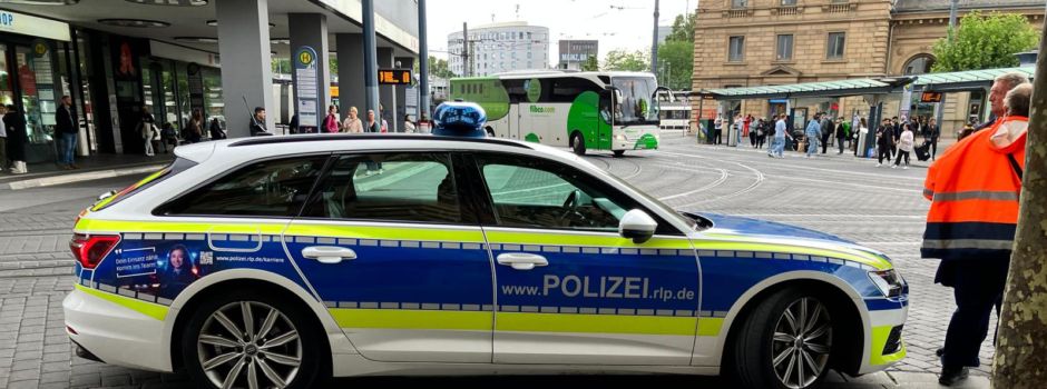 Bierflasche auf Kopf geschlagen: Streit am Mainzer Hauptbahnhof eskaliert