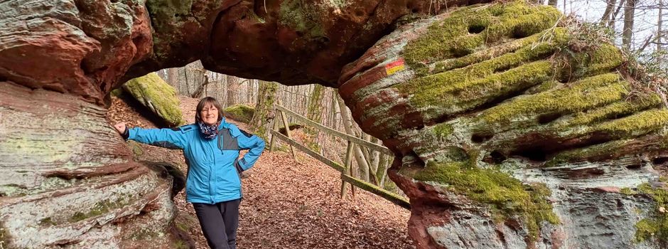 Unterwegs auf dem Premiumwanderweg Pirmasenser Felsenwald